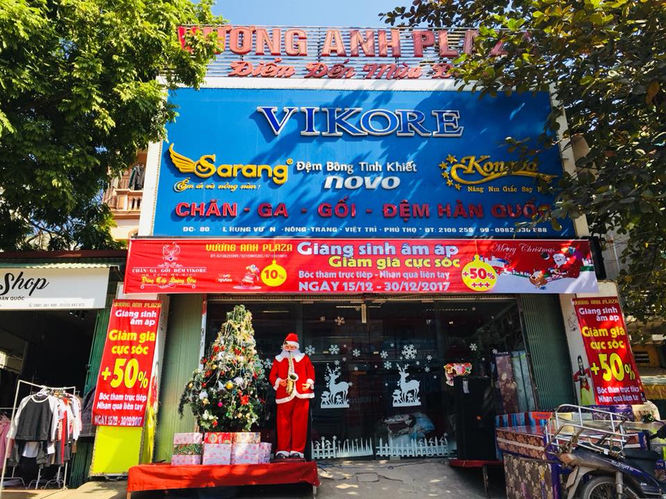 Chăn ga gối đệm Vương Anh Plaza